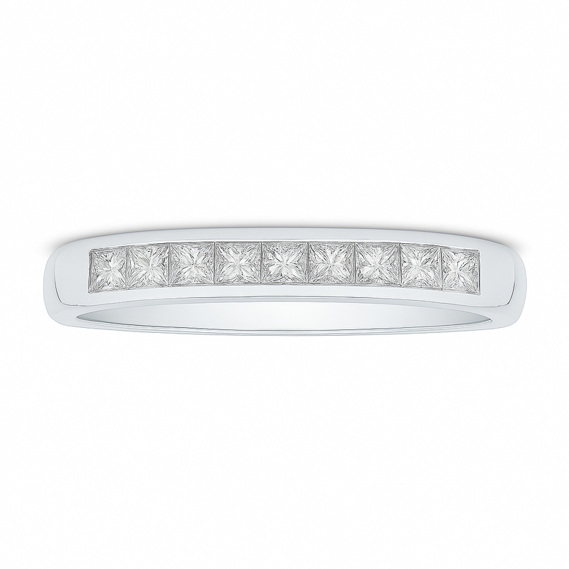 Princess Path Diamond Band