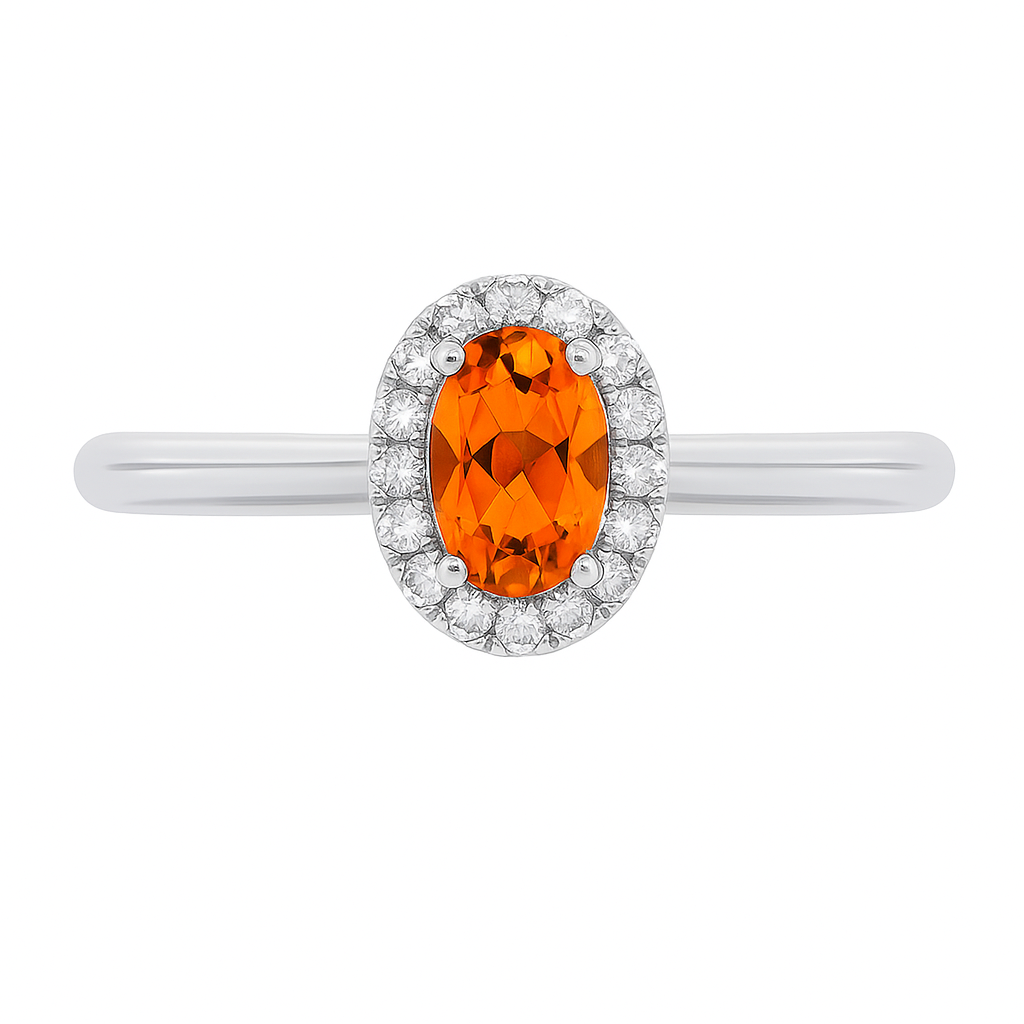Amberlight Citrine Ring