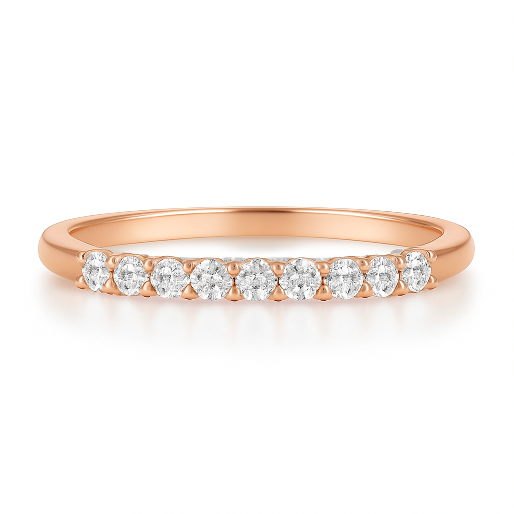 Blushline Diamond Band