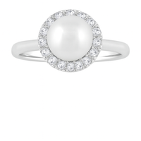 Silken Light Pearl Ring