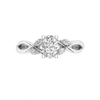Love Story® Forever Entwined Oval Diamond Engagement Ring