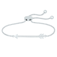 Aim High Arrow Diamond Bracelet