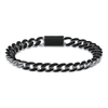 Black Ice Curb Chain Bracelet