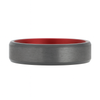 Heavy Stone® Red Cerakote Zirconium Men's Band