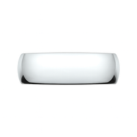 Benchmark® 14K White Gold Euro Comfort Fit Band