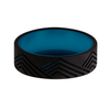 Heavy Stone® Blue Glow Zirconium Men's Band
