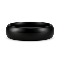 Heavy Stone® Black Ceramic Shine Men’s Band