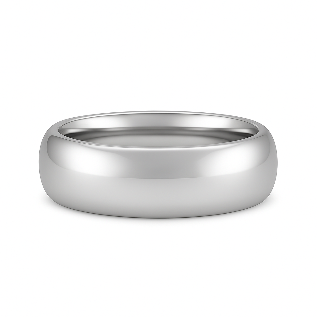 Heavy Stone® Domed Tantalum Men’s Band