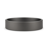 Heavy Stone® Matte Finish Tantalum Men's Band