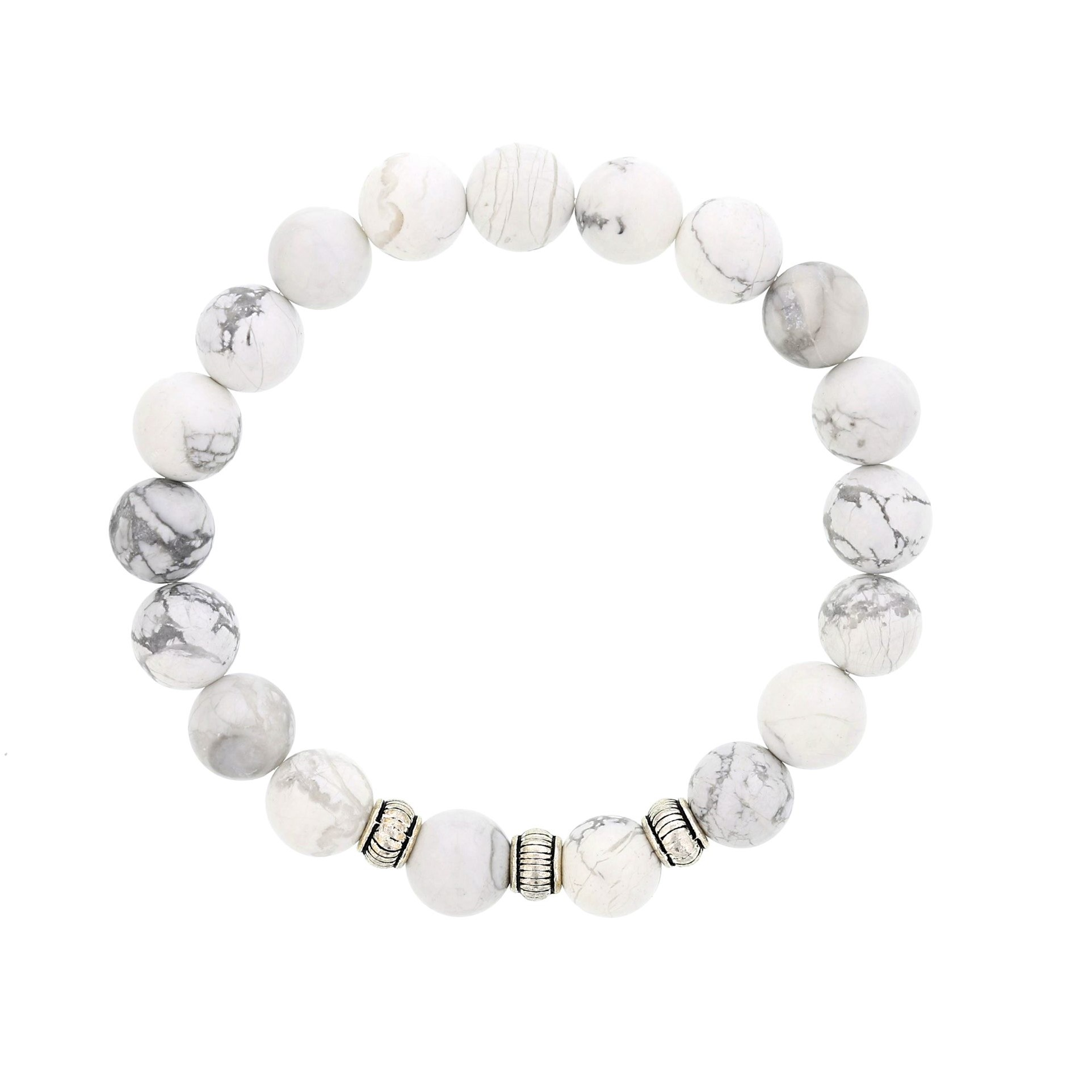 Dee Berkley® Tranquil White Howlite Bracelet