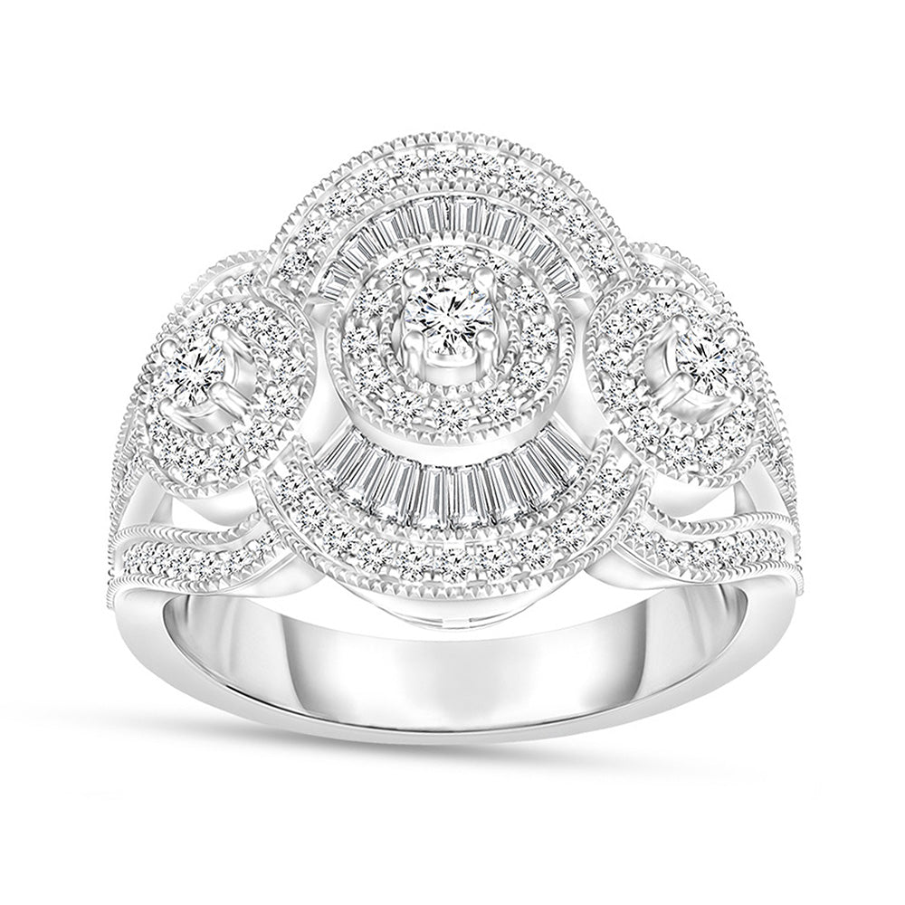 1 Carat Diamond Cocktail Ring