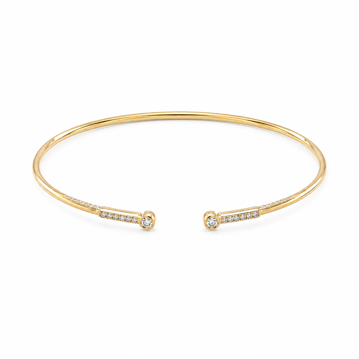 Dash Diamond Flex Bangle