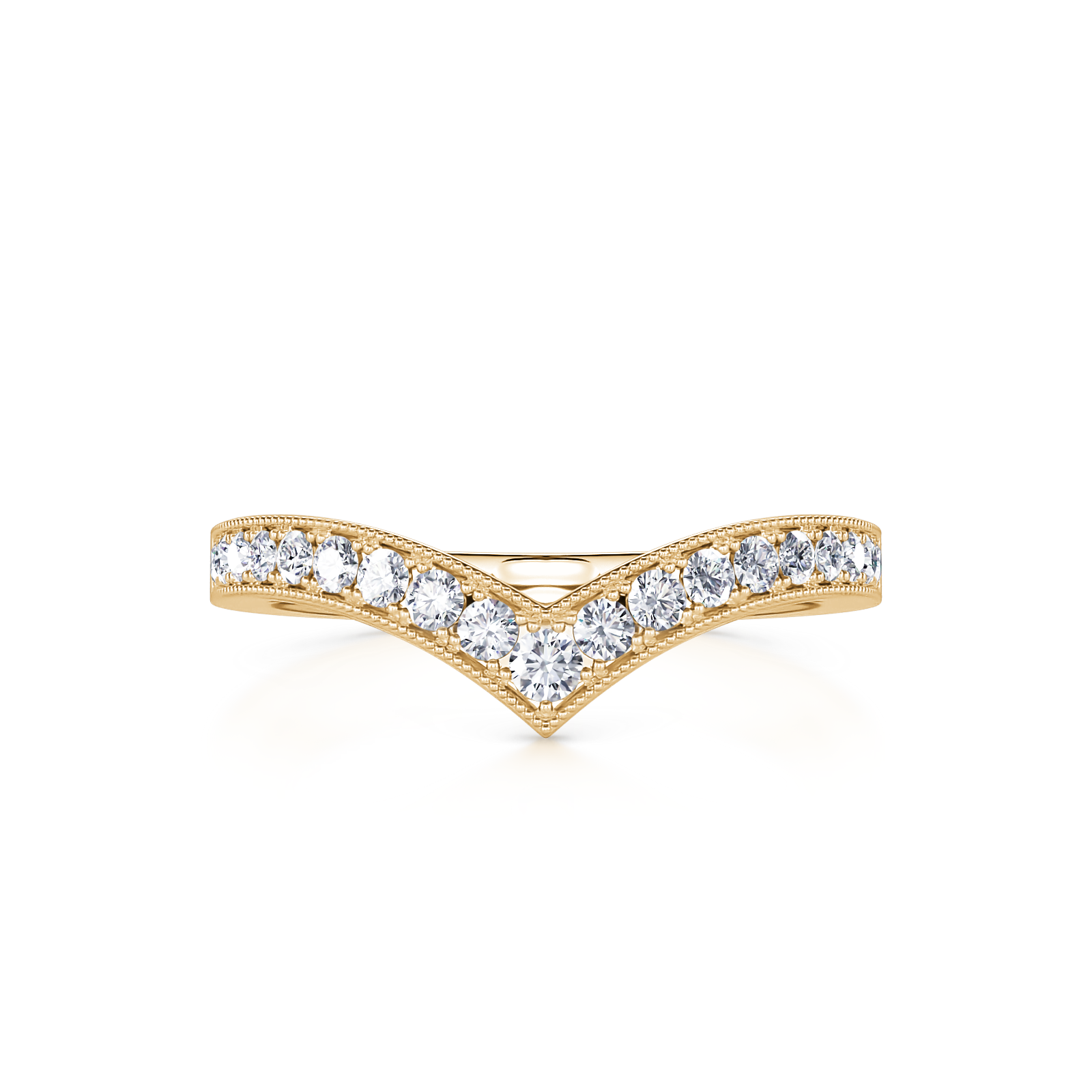 Vintage Point Diamond Chevron Band
