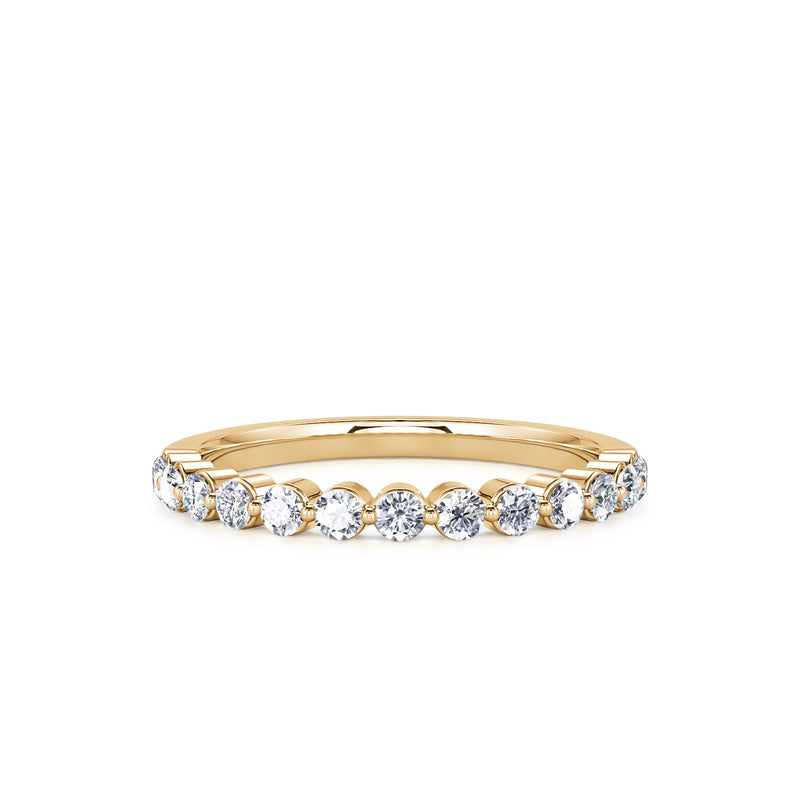 Golden Diamond Continuum Anniversary Band