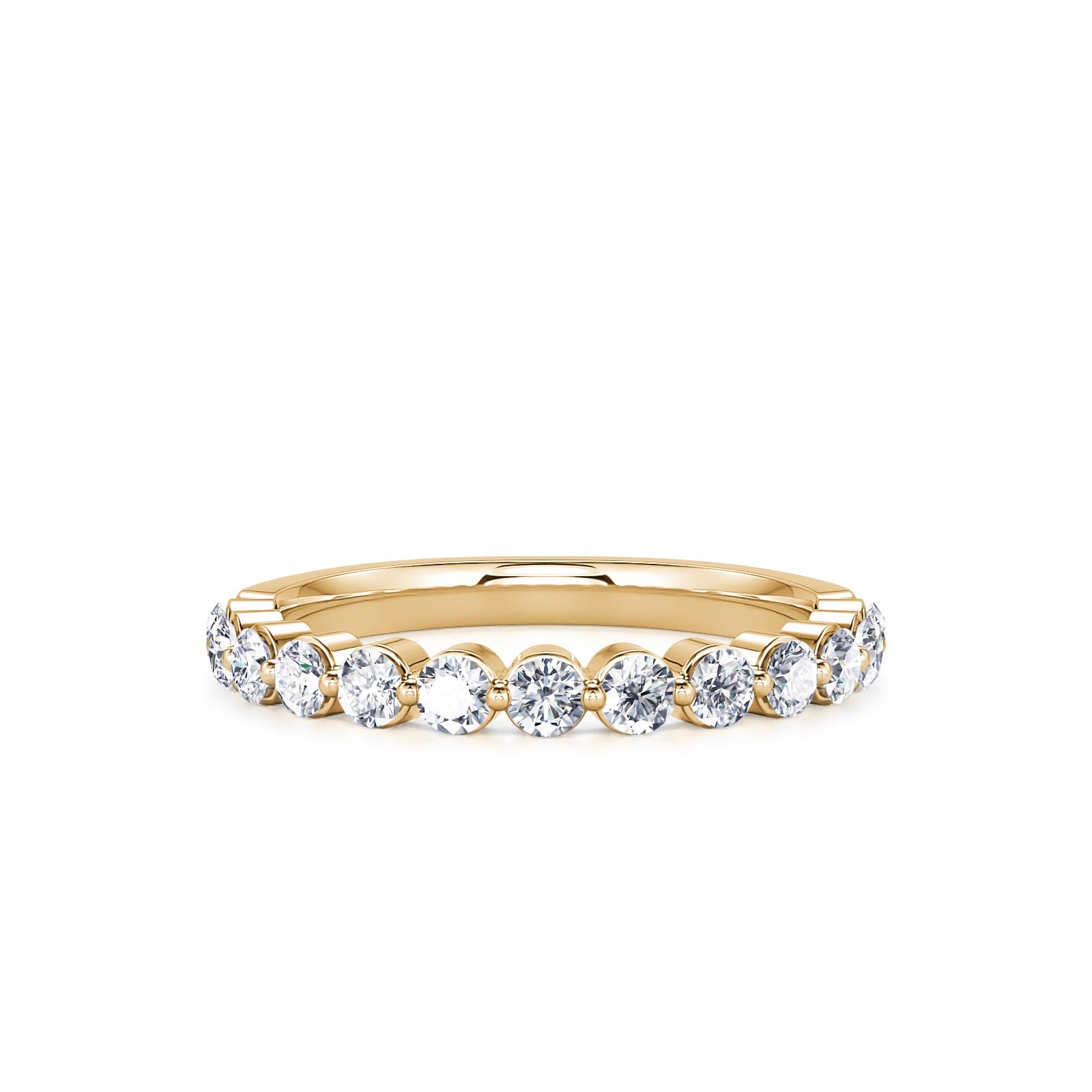 Golden Diamond Continuum Anniversary Band