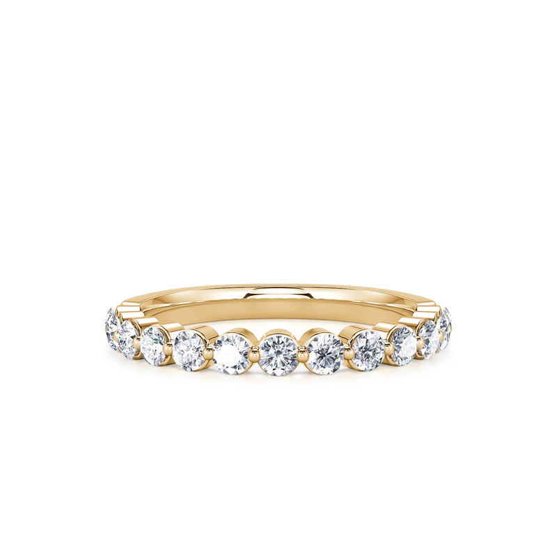 Golden Diamond Continuum Anniversary Band