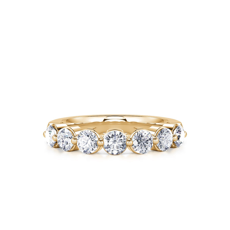 Golden Diamond Continuum Anniversary Band