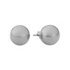 High Polished Ball Stud Earrings