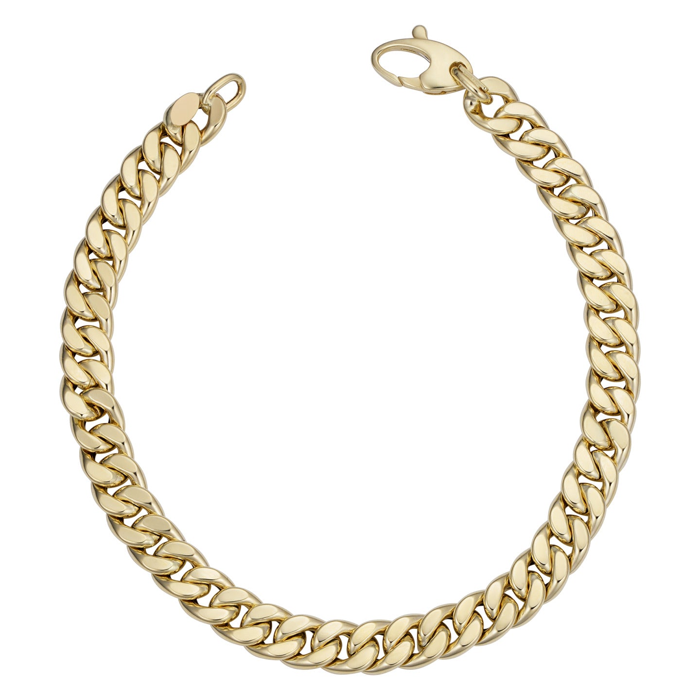 8.5" 6MM Curb Chain Bracelet