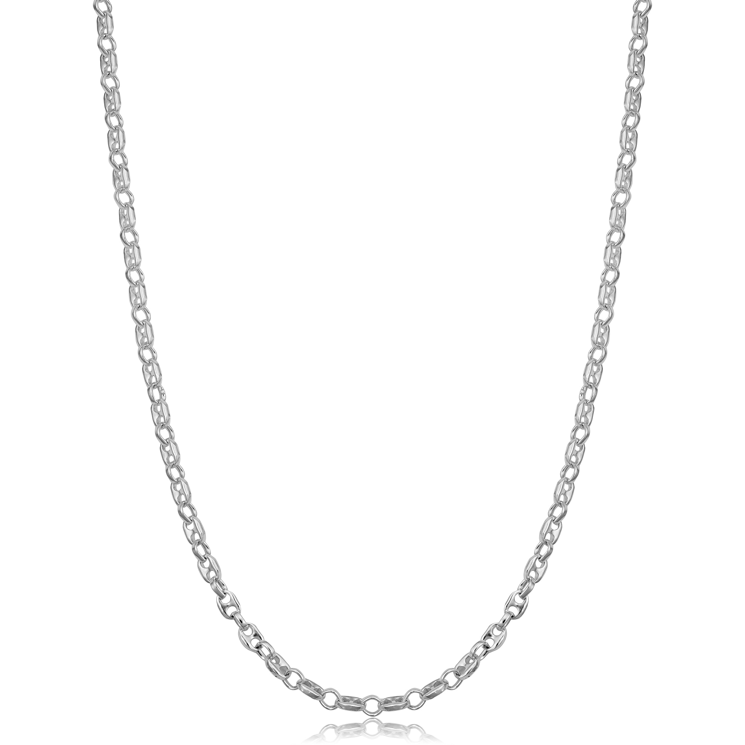 SSUR バナナ necklace/silver Silver Tides Puffed Mariner Chain – Harry Ritchies