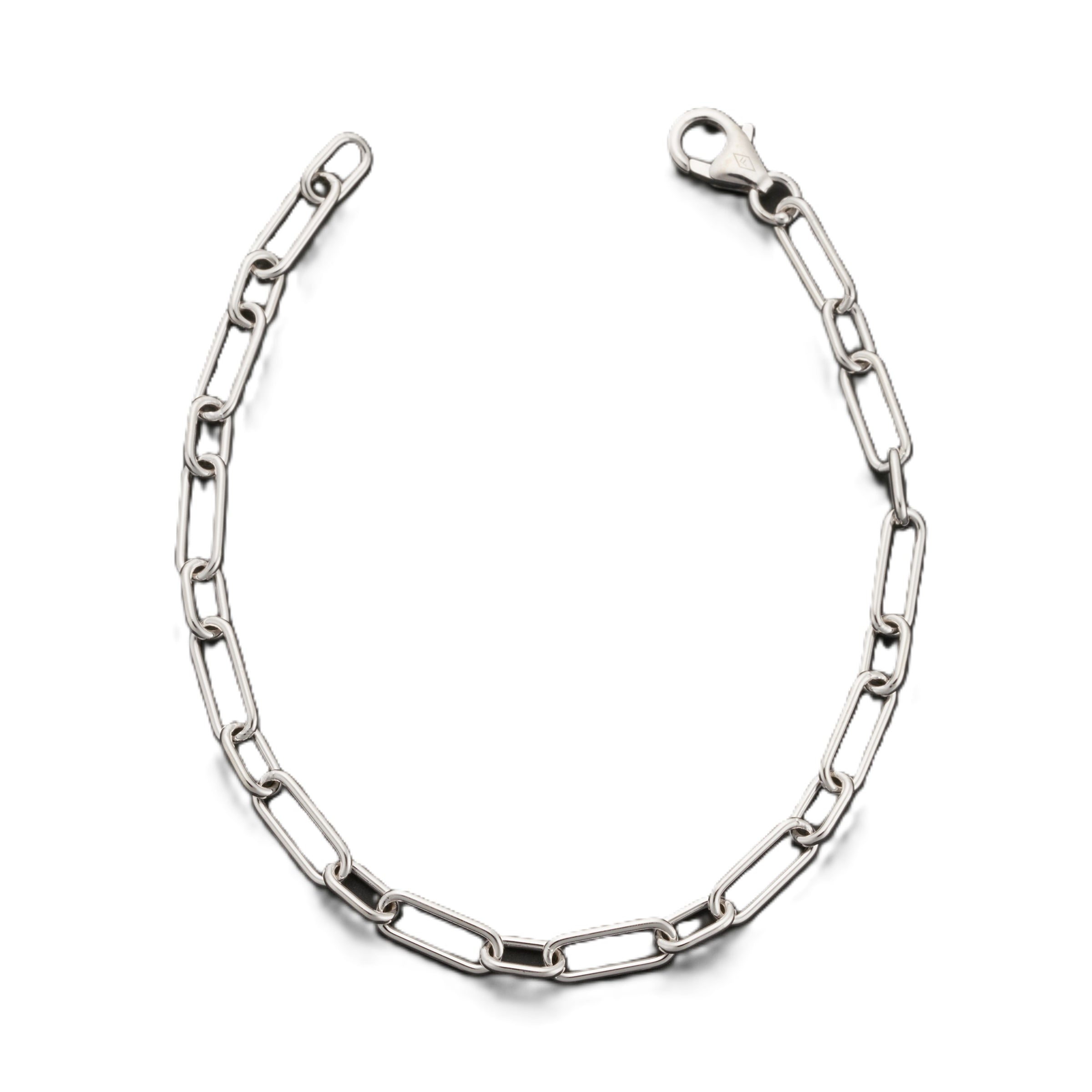 SilverSync Paperclip Link Bracelet