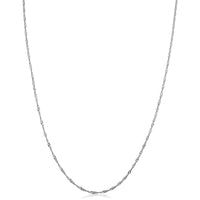 10K Gold Sparkling Singapore Chain