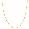 22" Adjustable 14K Box Chain