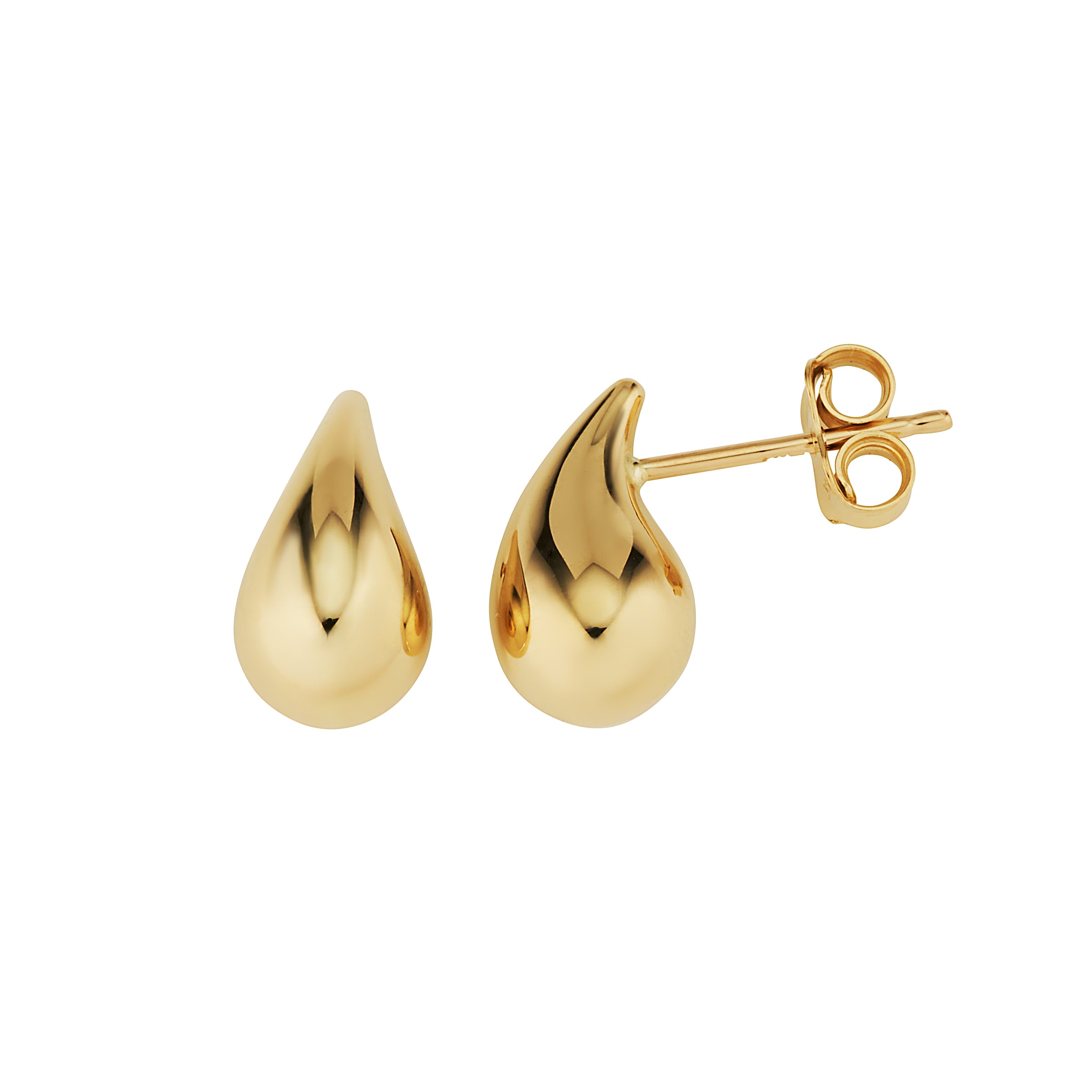 Liquid Gold Raindrop Earrings