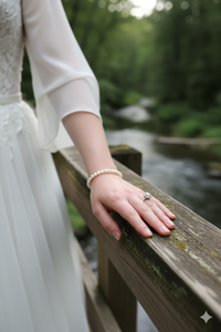 Two Hearts® Boundless Light Round Diamond Cushion Engagement Ring