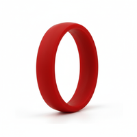 Heavy Stone® FlexFit Red Silicone Band