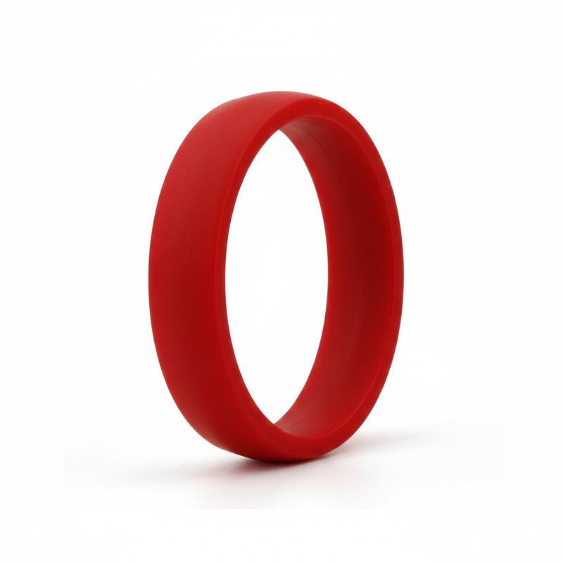 Heavy Stone® FlexFit Red Silicone Band