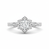 Love Story® Bloomcrest Round Diamond Engagement Ring
