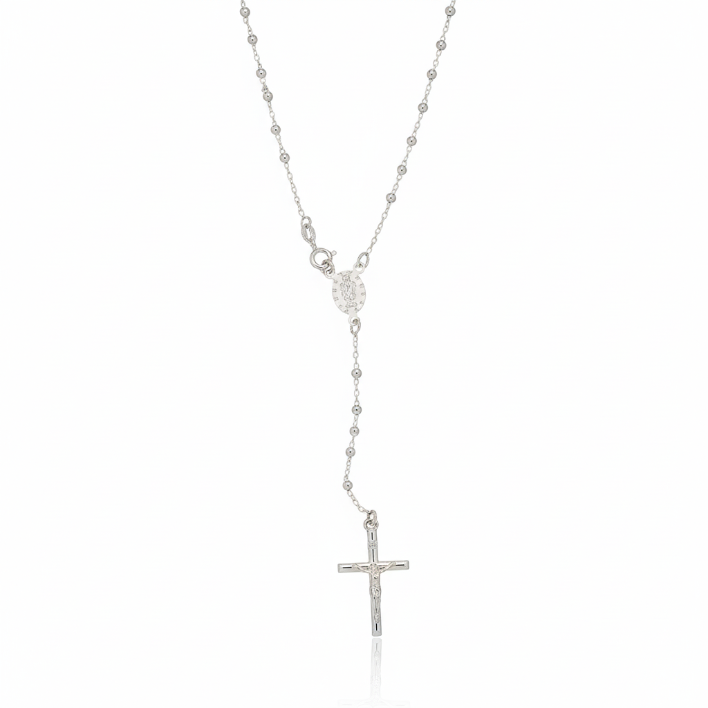 Rosary Pendant Necklace