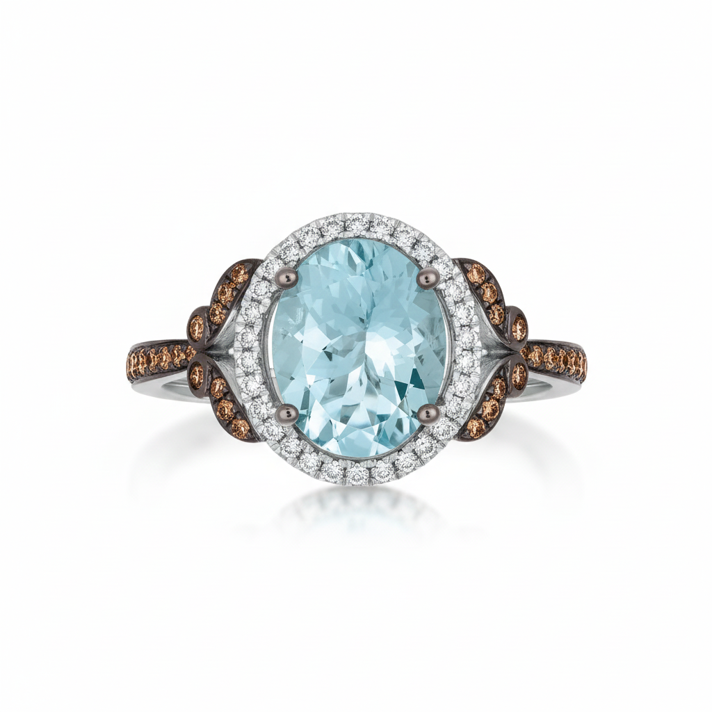 Le Vian® Lagoon Whisper Aquamarine Ring