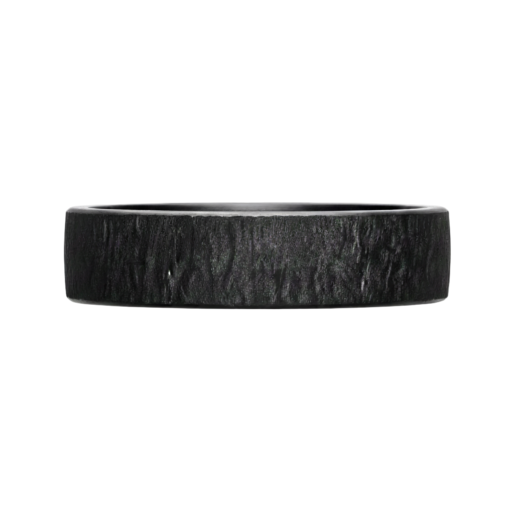 Heavy Stone® Zirconium Tree Bark Men's Band