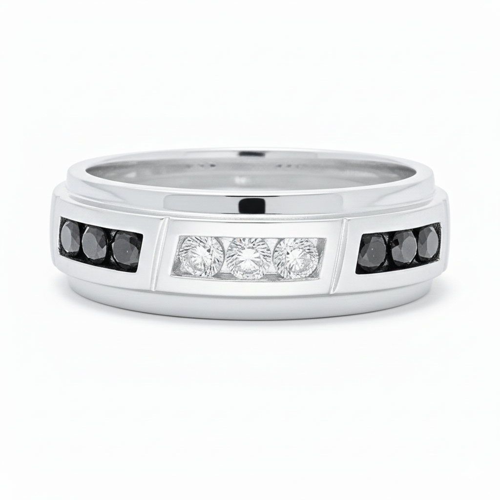 Shadowline Diamond Band