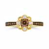 Le Vian® Honey Bloom Chocolate & Nude Diamond Ring