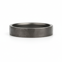 Heavy Stone® Hammered Zirconium Men's Band