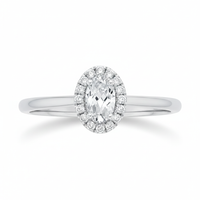 Clearbloom White Topaz Ring