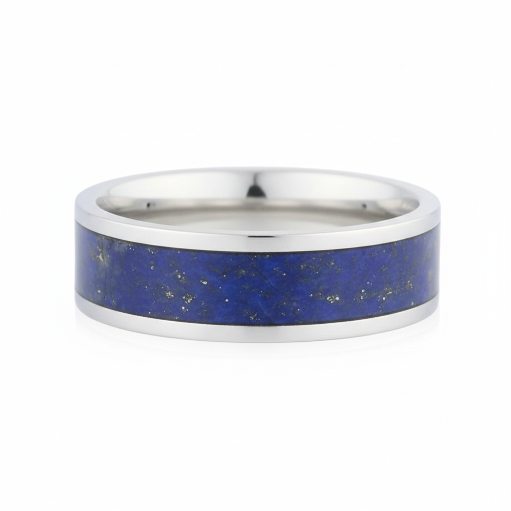 Heavy Stone® Cobalt Lapis Men's Band