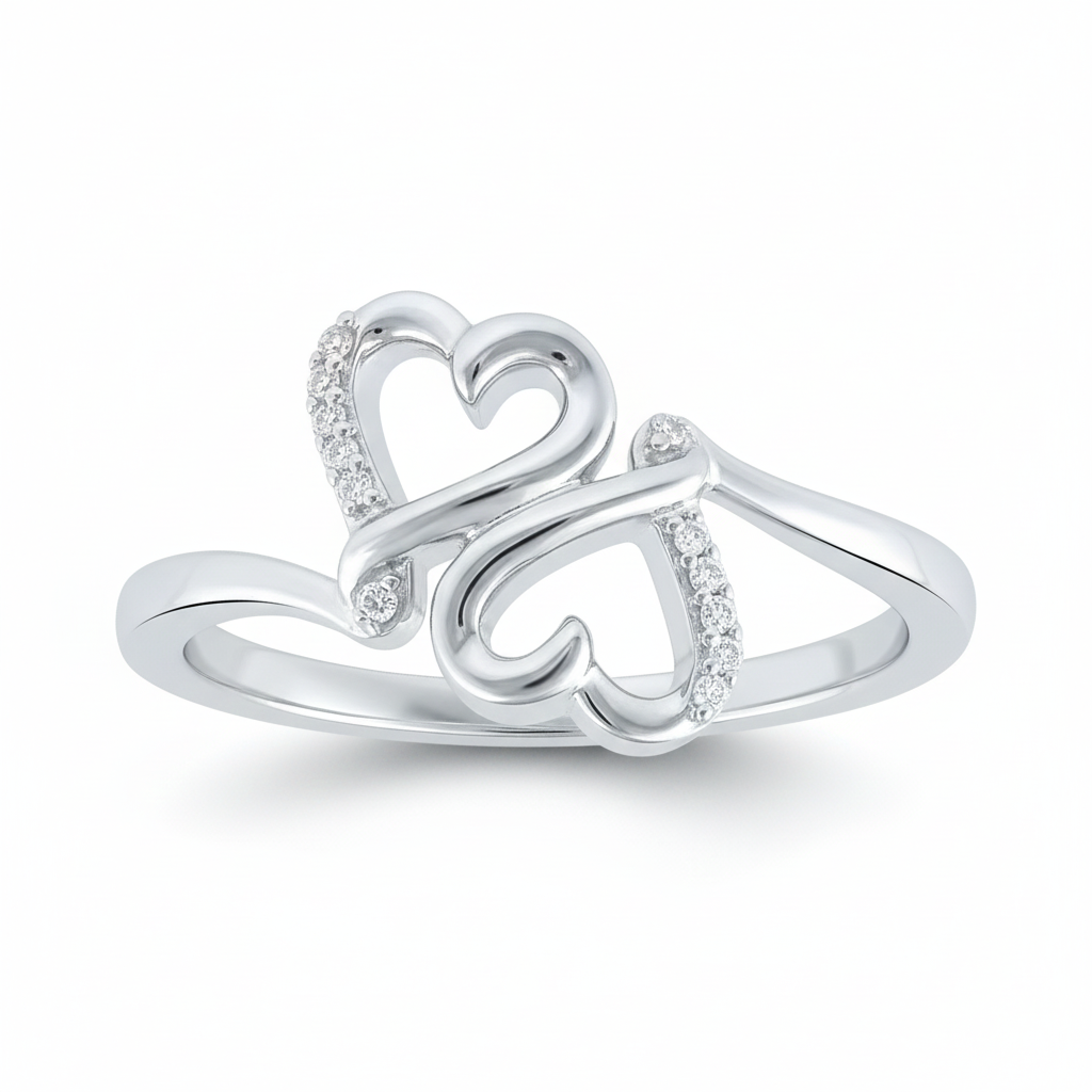 Kissing Hearts® Hearts in Harmony Ring