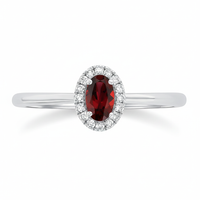Lavalight Garnet Ring