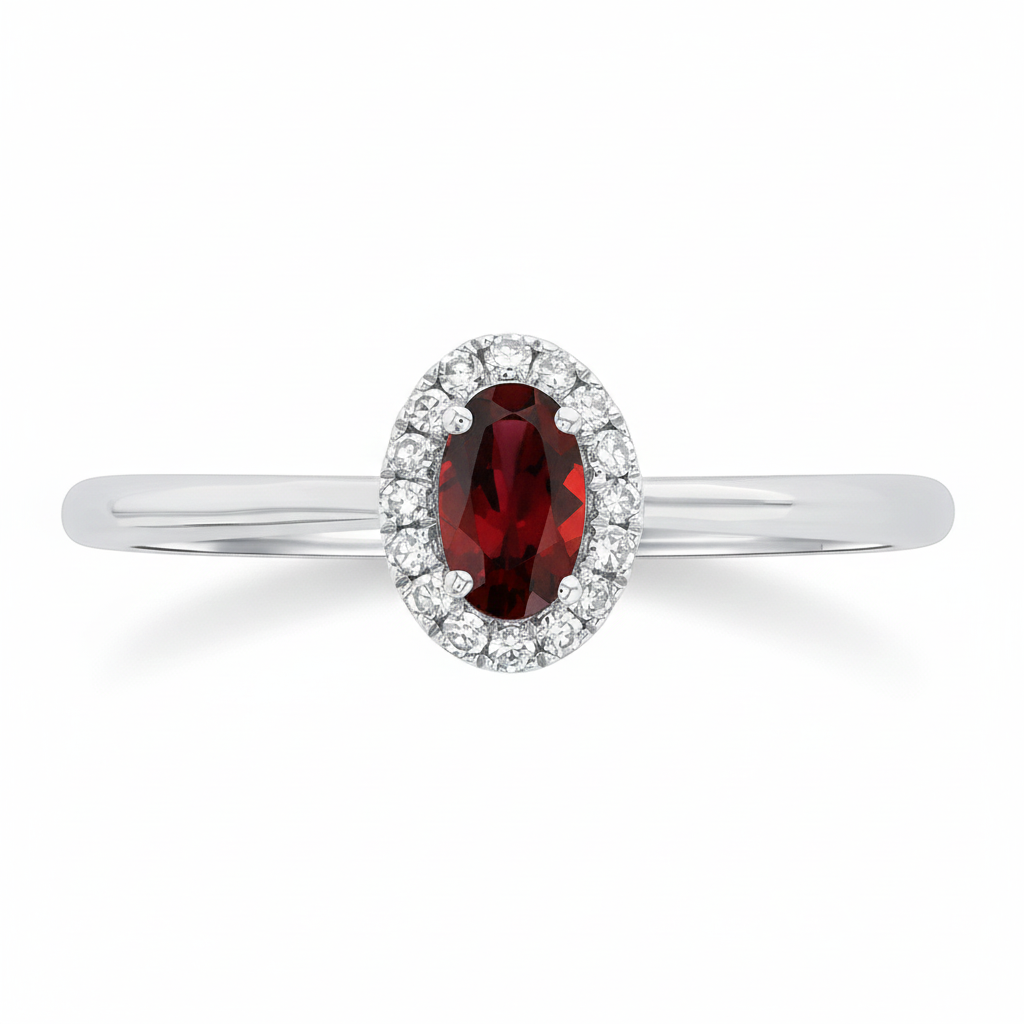 Lavalight Garnet Ring