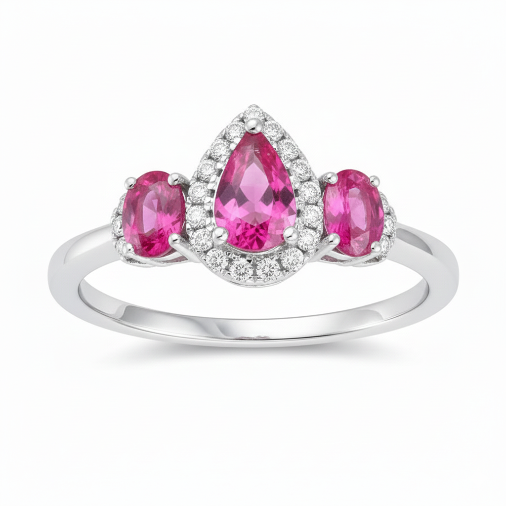 Le Vian® Passion Ruby Harmony Trio Ring