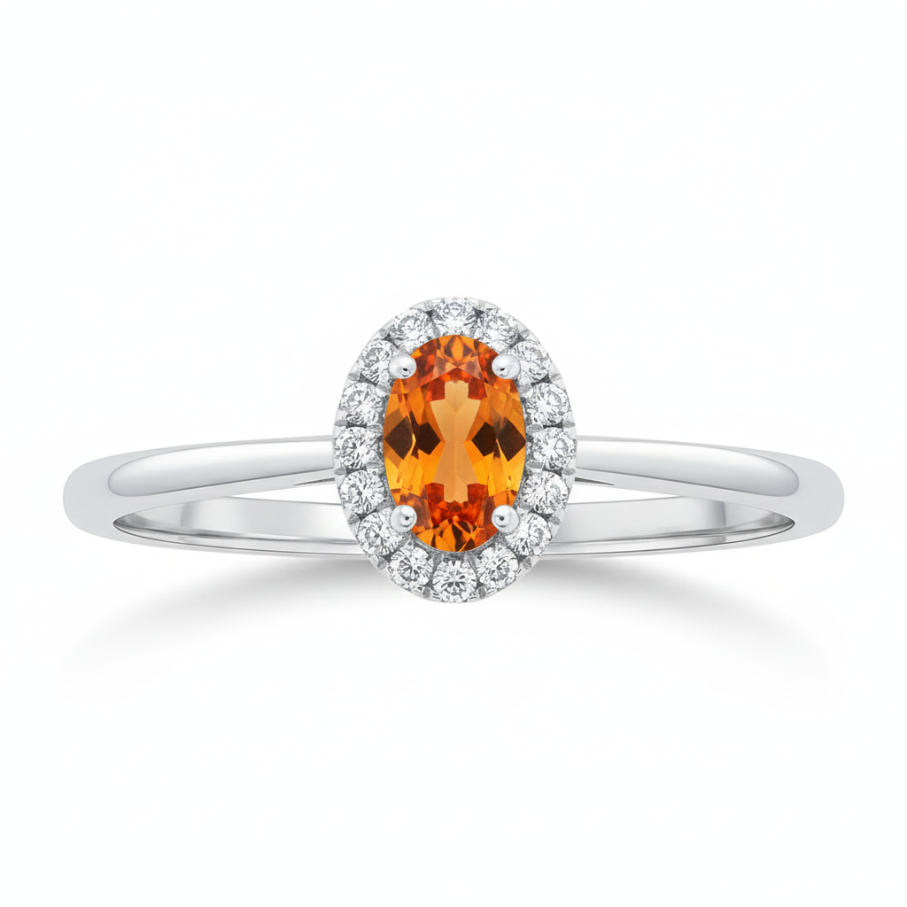Amberlight Citrine Ring