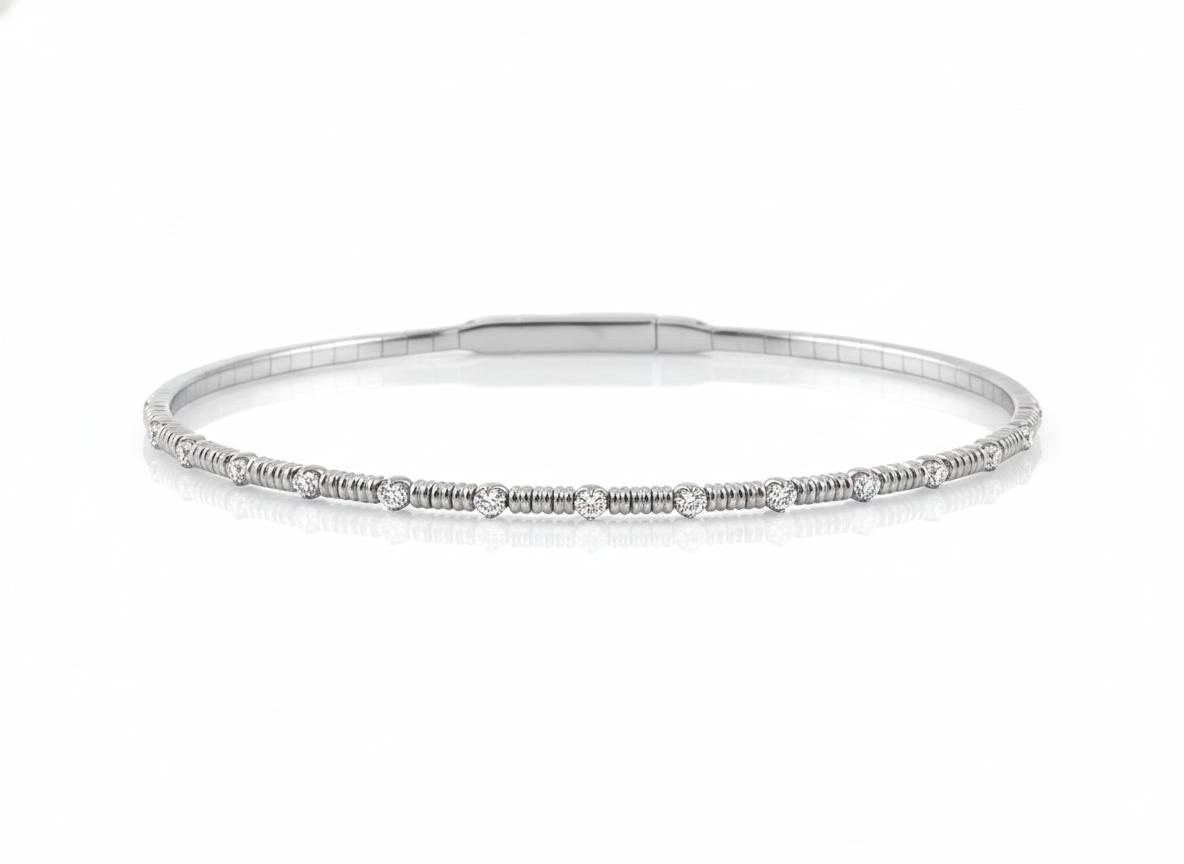 Flexie Dazzle Path Diamond Bracelet