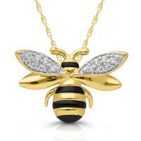 Garden Honeybee Necklace