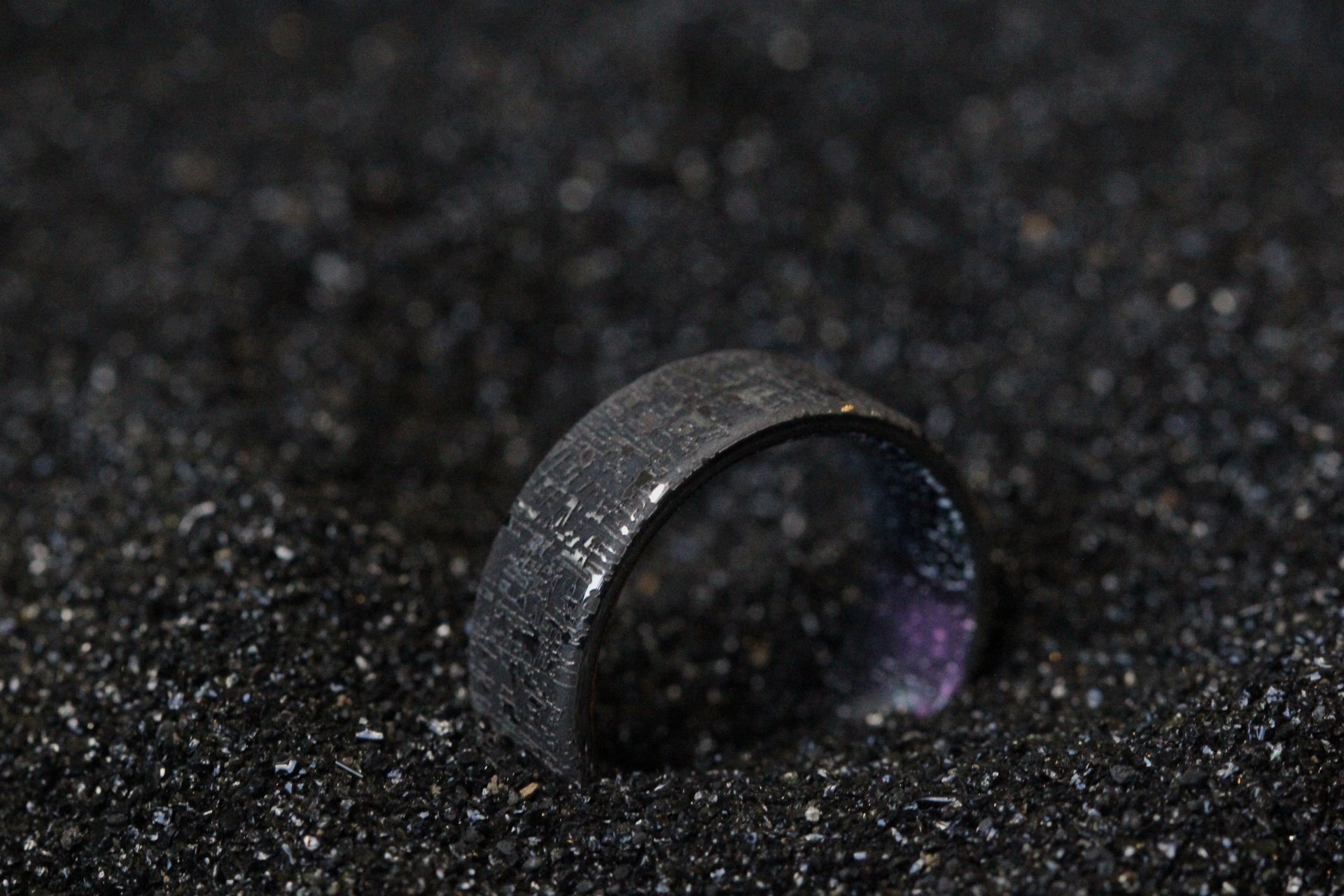 Heavy Stone® Cerakote Galaxy Tungsten Men's Band