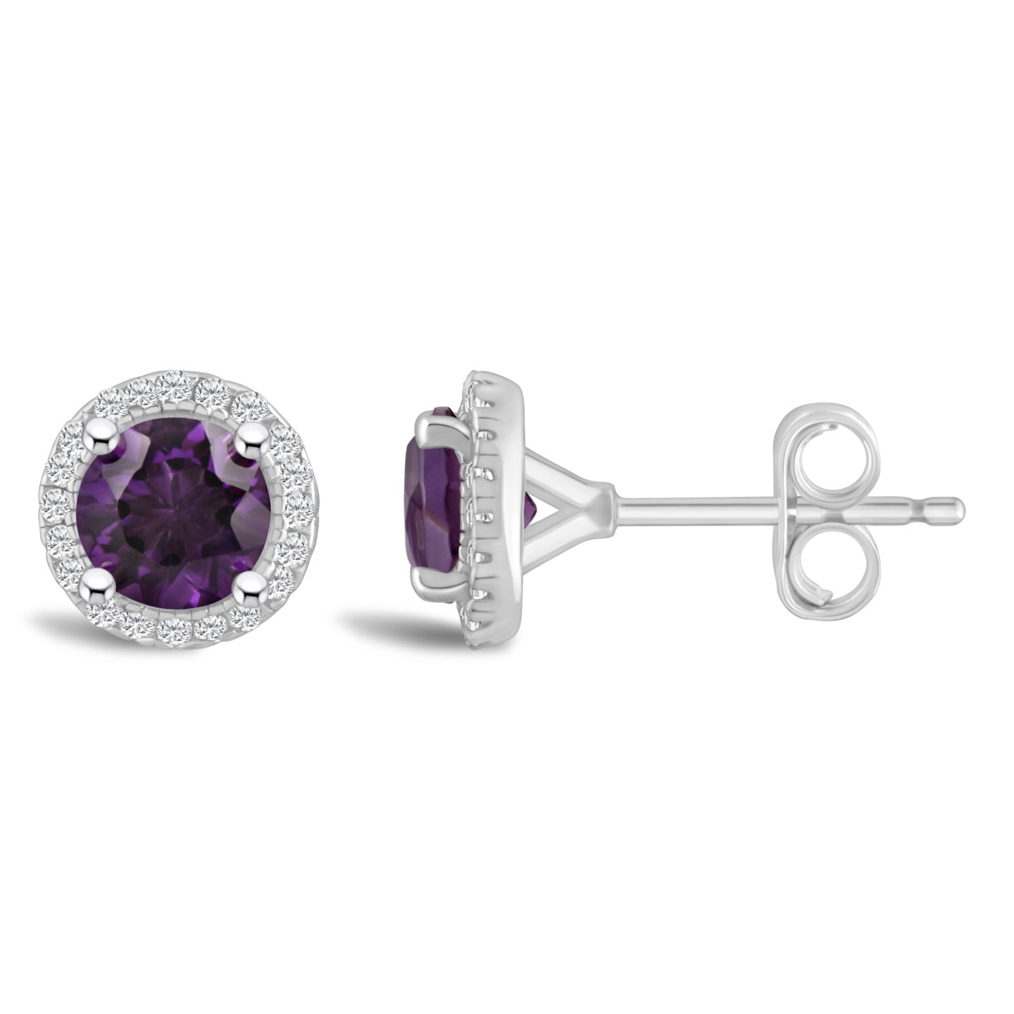 February Dream Amethyst Earrings