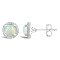 October Mystique Opal Earrings